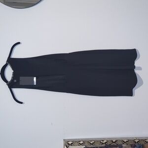 The Kooples Black Halter Sheath Dress